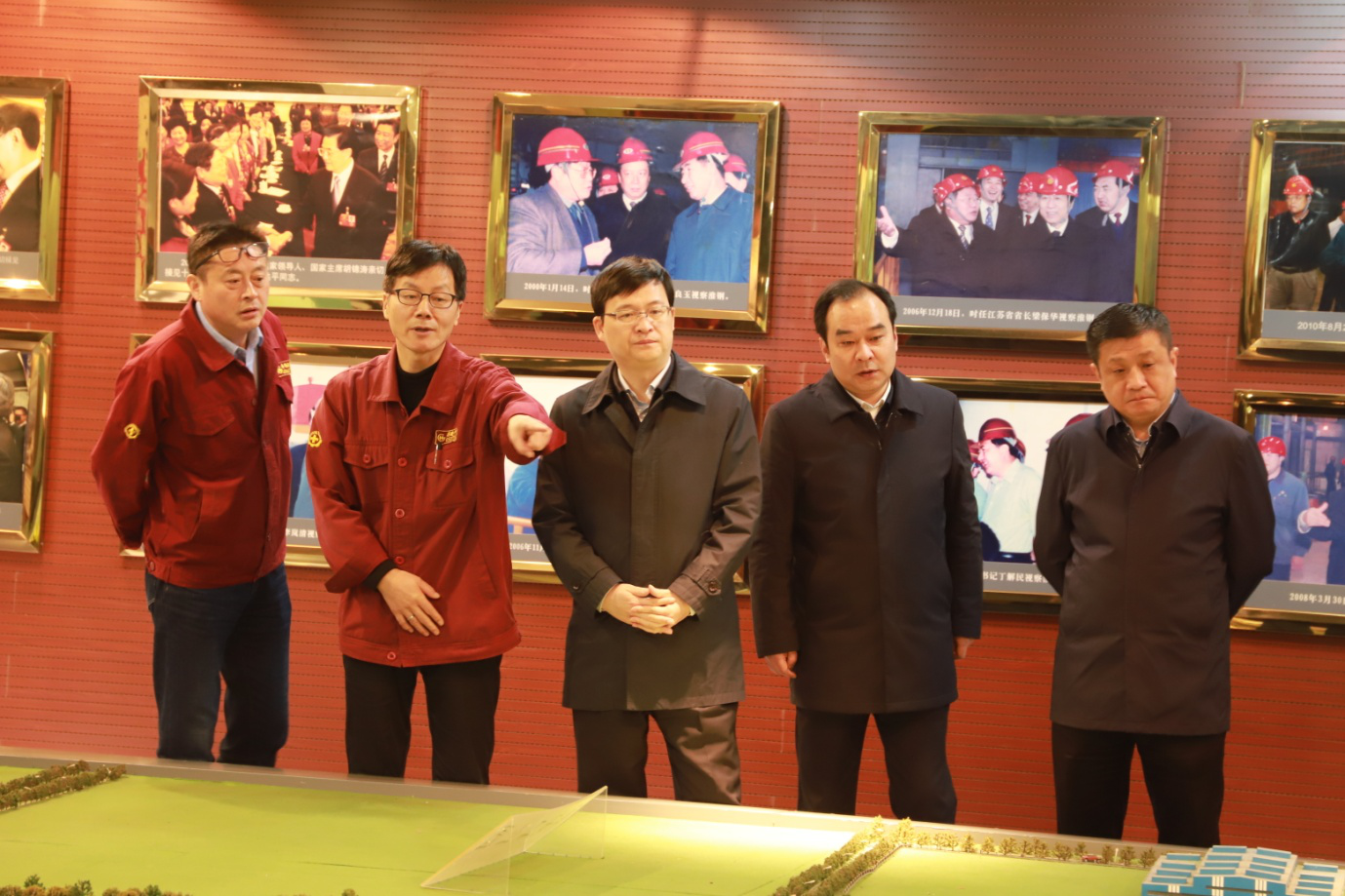 市長陳之常來淮鋼召開淮鋼特鋼“十四五” 規劃調研座談會