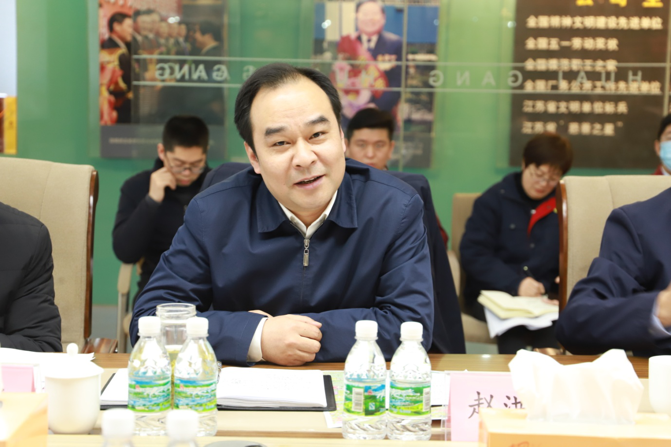 市長陳之常來淮鋼召開淮鋼特鋼“十四五” 規劃調研座談會