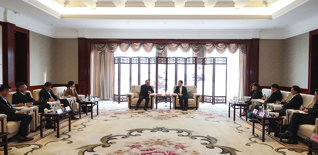 集團董事局主席沈文榮來淮鋼調研指導